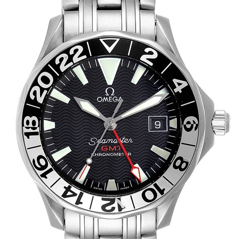 omega seamaster gmt 50th years anniversary watch|Omega Seamaster 50th anniversary price.